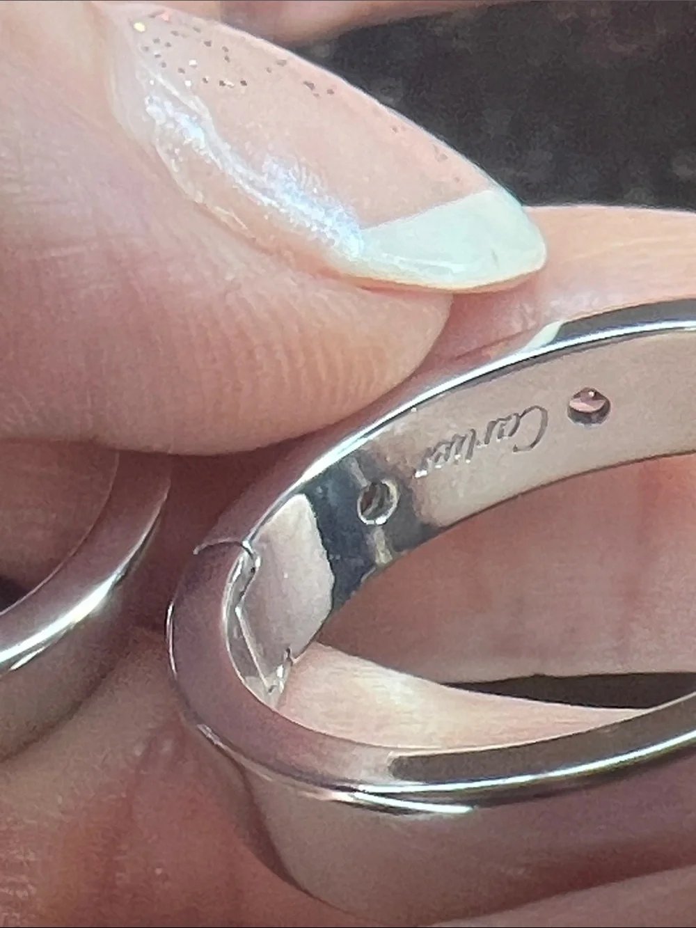 N/A elegant silver